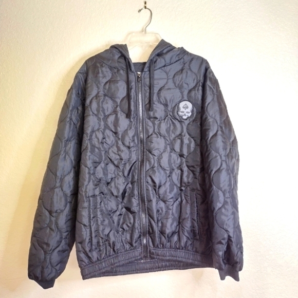 Zero Foxtrot Woobie Zip Hoodie Jacket Sz M